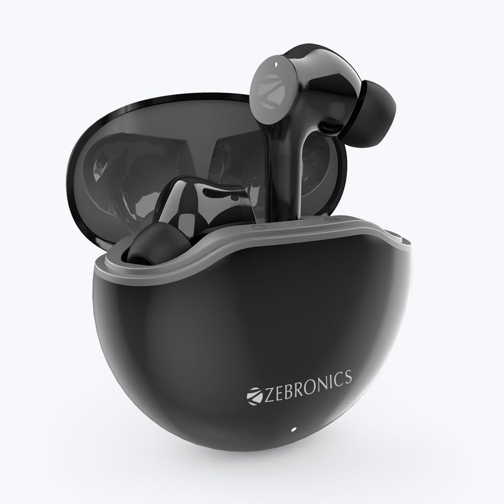 Zebronics Zeb Sound Bomb 4 Earbuds Bluetooth Wireless Headset – Upto 20hrs Backup Time