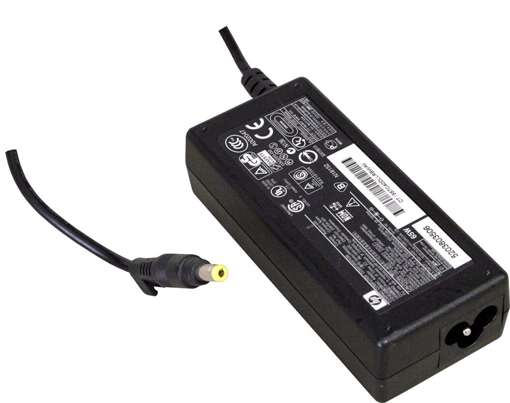 For HP 65W Replacement Laptop Charger Adapter – Small Pin – 18.5V / 3.5A – Warranty 6 Months