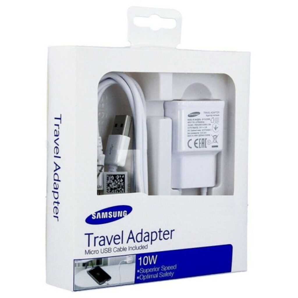 Samsung Travel Adapter 10W Charger with Micro-USB Data Cable