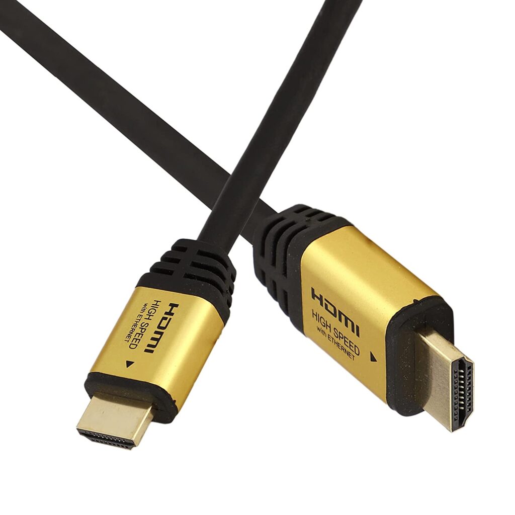 Maxicom 4K HDMI to HDMI Cable – Gold – 5 meters in Length