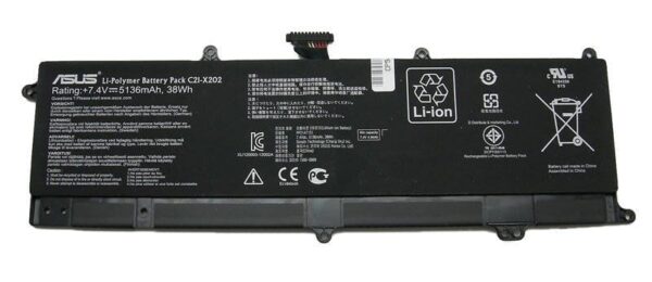 Asus C21-X202 Battery for VivoBook F201E, X202E, F202E, Q200E, R200E, R201E, S200, S200L, X201E - Image 2