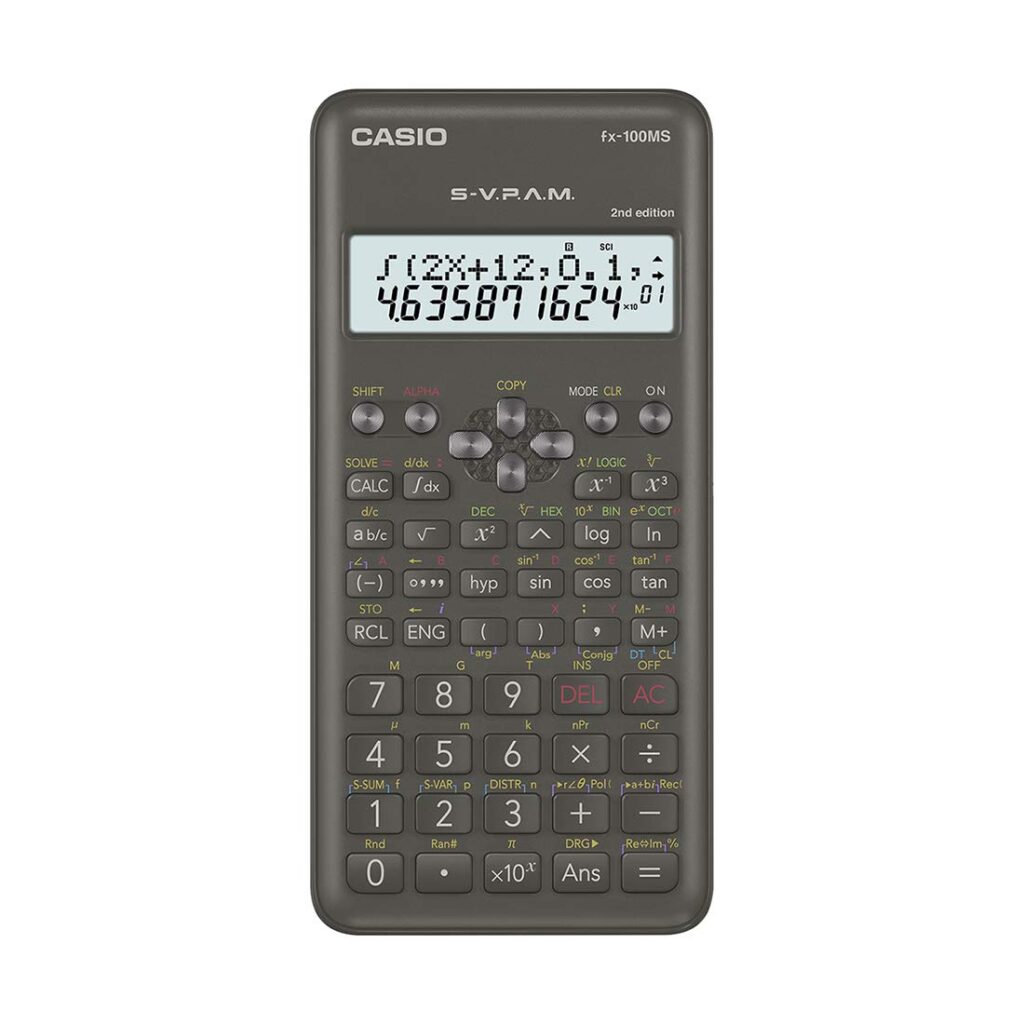 Casio FX-100MS 2nd Edition Scientific Calculator with 300 Functions