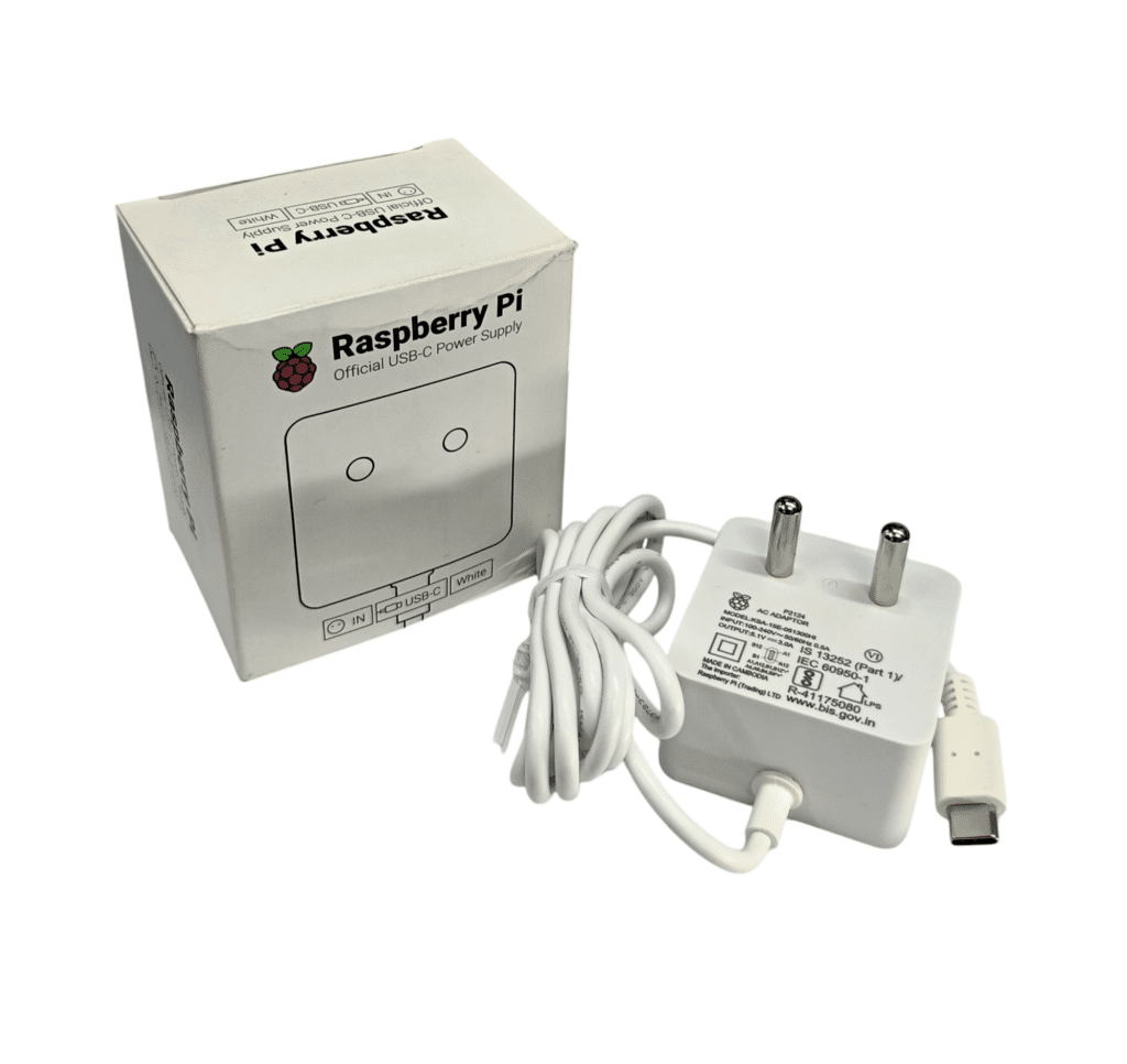 Official Raspberry Pi USB-C Power Supply Charger 5.1V 3A for Raspberry Pi 4 4B Model