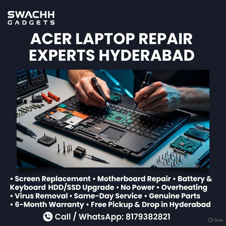 Acer laptop repair in Kondapur
