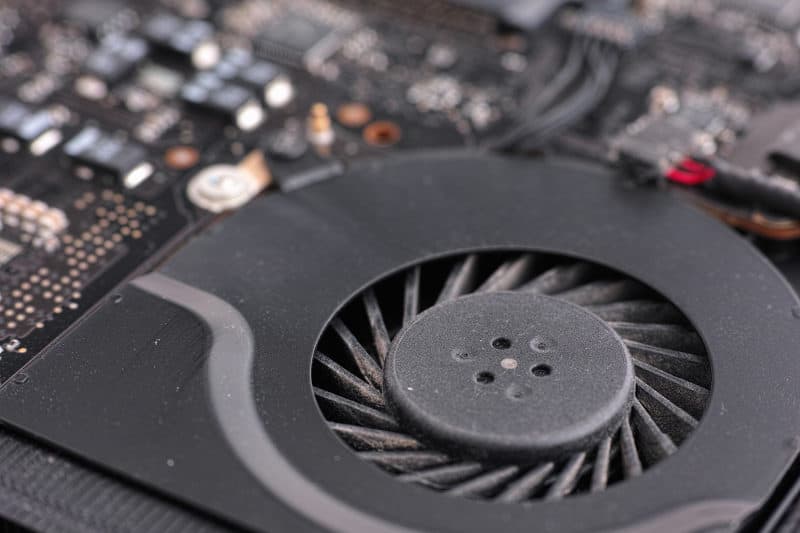 faulty cooling fan laptop repair service